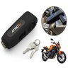Trava de Manete Universal Para Moto Com Chave de Alta Resistencia Preta - 2
