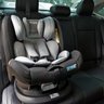 Cadeira de Bebê Para Auto Spin Isofix Cinza De 0 a 36Kg Burigotto - 5