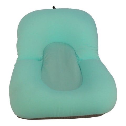 Almofada De Banho Para Bebe Verde de 0 a 18 Meses - Brinqway