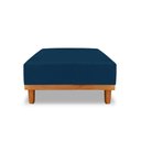 Ver imagem 2 de Puff Isa Sala de Estar Linho Azul