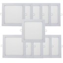 Ver imagem 1 de Kit 11 Plafon Painel LED Luminária Downlight 25W Embutir