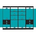 Ver imagem 6 de Closet com 4 Gavetas Alasca Preto Touch Carraro