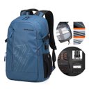 Ver imagem 6 de Mochila Notebook Viagem Impermeável Casual Antifurto Usb 26l