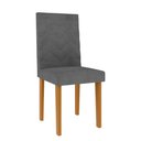 Ver imagem 5 de Conjunto Sala de Jantar Mesa Tampo de Vidro Fidelitá Barcelona com 4 Cadeiras