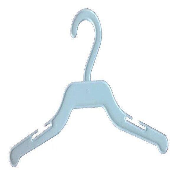 Kit 300 Cabides PET Bebe Infantil Branco - 1