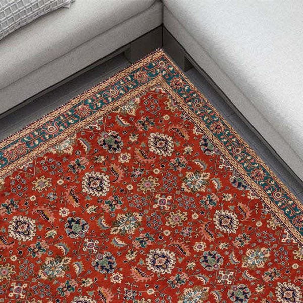 Tapete Decoração Sala Classic Hamadan Oriental Casa Meva 200x140cm - 2