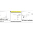 Ver imagem 5 de Cabeceira Casal Queen 160 Cm para Cama Box Berlim Marfim Marrom