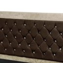 Ver imagem 3 de Cabeceira Casal Queen 160 Cm para Cama Box Berlim Marfim Marrom