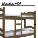 Ver imagem 4 de Beliche com Escada Jequitibá J&A Móveis Absolut 202x162x97