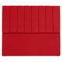 Ver imagem 5 de Cabeceira Queen 160 Cm com Frame Dalia Suede Vermelho Artte