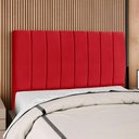 Ver imagem 2 de Cabeceira Queen 160 Cm com Frame Dalia Suede Vermelho Artte