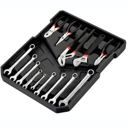 Kit Ferramentas 186 Peças Cromo Vanádio Maleta Alumínio - 7