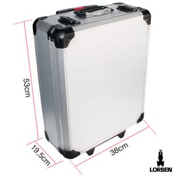 Kit Ferramentas 186 Peças Cromo Vanádio Maleta Alumínio - 2