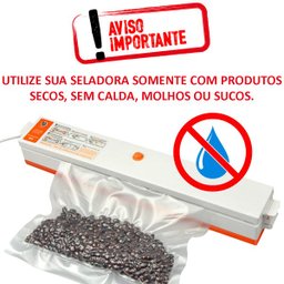 Seladora Embaladora A Vácuo Freshpack Sacola Plástica 30 Cm 220 V GT617-2 Lorben - 4 Seladora Embaladora A Vácuo Freshpack Sacola Plástica 30 Cm 220 V GT617-2 Lorben - 4