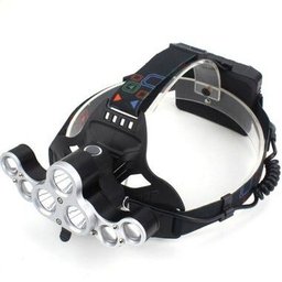 Lanterna de Cabeça 7 LED XM-L T6 4 Modos 35000LM GT599 - 1