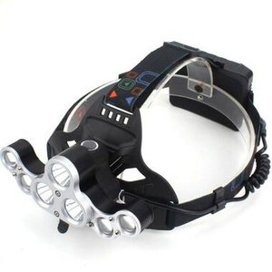 Lanterna de Cabeça 7 LED XM-L T6 4 Modos 35000LM GT599