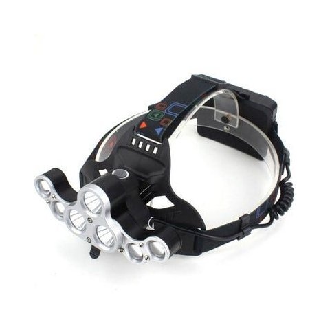 Lanterna de Cabeça 7 LED XM-L T6 4 Modos 35000LM GT599