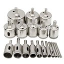 Ver imagem 4 de Kit 21 Brocas Diamantadas Fura Vidro Mármore Piso Cerâmica Granito GT780