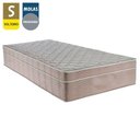 Ver imagem 5 de Cama Box Baú Suede Solteiro + Colchão Sereneprime Molas Ensacadas 88x188x69 Cinza