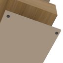 Ver imagem 4 de Mesa de Cabeceira Celta em Mdf 15mm com 1 Gaveta Fendi e Hanover