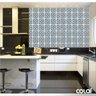 Papel de Parede Adesivo Lavável Azulejo Mosáico 18m - 2