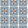 Papel de Parede Adesivo Lavável Azulejo Mosáico 18m - 1