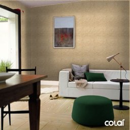 Papel De Parede Adesivo Lavável Efeito Papel Amassado 6m - 3