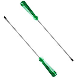 Kit com 2 Chaves de Phillips 5x250mm Tramontina com Ponta Magnetizada Imantada em Aço Vanádio - 1