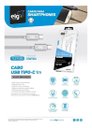 Ver imagem 6 de Cabo Elg Prata Usb Tipo C Reforçado 1 Mt. 3a/15w - Tc2tcbs