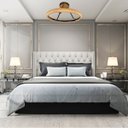 Ver imagem 3 de Lustre 3 em 1 Anel Cristal Arco Led Luminaria Pendente Infinito Perfil Sala de Jantar Quarto Recepça