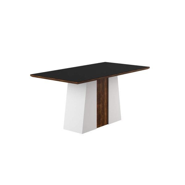 Conjunto Mesa de Jantar com 6 Cadeiras Elegance Espresso Móveis - 4