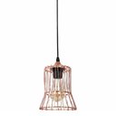 Ver imagem 5 de Lustre Pendente Luminaria Ajustavel Metal Aramado Flexivel Design Moderno Decoraçao Casa Sala Mezani