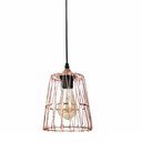 Ver imagem 6 de Lustre Pendente Luminaria Ajustavel Metal Aramado Flexivel Design Moderno Decoraçao Casa Sala Mezani