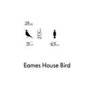 Ver imagem 5 de Pássaro Eames House Bird Design Kit 2 Unid. Preto + Branco