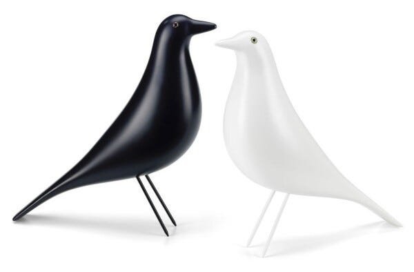 Pássaro Eames House Bird Design Kit 2 Unid. Preto + Branco