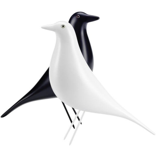 Pássaro Eames House Bird Design Kit 2 Unid. Preto + Branco - 2