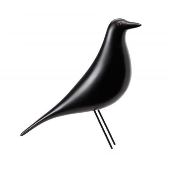 Pássaro Eames House Bird Preto - Design - Arte - Decoração - 1