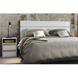 Cabeceira Casal 100% MDF Select Belmax Branco - 1