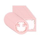 Ver imagem 1 de Kit Sousplat + Guardanapo Sakura Rosa - 12 Peças - com Base