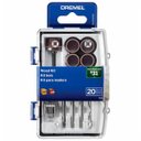 Ver imagem 1 de Kit Acessórios Dremel para Madeira com 20 Peças 26150733AB