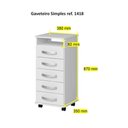 Ver imagem 3 de Balcão com 5 Gavetas 1418 Ilan