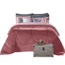 Ver imagem 4 de Edredom Plush Inove Liso King Cor:Azaleia