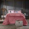 Edredom Plush Inove Liso King Cor:Azaleia - 1
