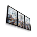 Ver imagem 1 de Quadros Decorativos Parede Moldura Flores Floral Sala Quarto