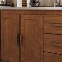 Ver imagem 7 de Balcão de Cozinha com Pia 120cm 2 Portas Giana Castanho F07 - Mpozenato