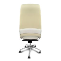 Cadeira Presidente Escritório Ergonômica Gogo Chair Deluxe Go-1009 - Branca - 4