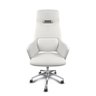 Cadeira Presidente Escritório Ergonômica Gogo Chair Deluxe Go-1009 - Branca - 3