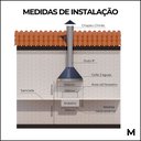 Ver imagem 2 de Kit de Churrasqueira Gourmet M Completa Inox 430 com Exaustor - Soberano Grill