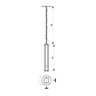 Pendente Led Esmeralda de Madeira Maciça Canto 36w 4000lm Bivolt com Corrente - 6