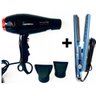 Chapinha Prancha Nano 450f + Profissional Secador Super Potente 110v - 1